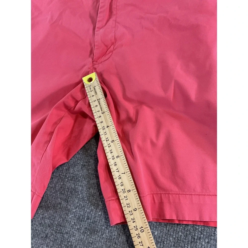 Polo Golf Ralph Lauren Shorts Men's 38 Pink Cotton Twill Stretch Chino Golf